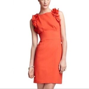 TRINA Turk Mina Ruffle Sleeves Dress